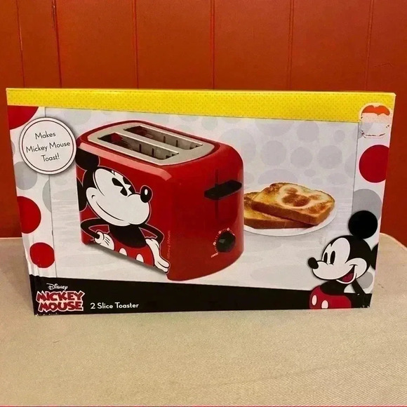 New Disney Mickey Mouse 2 Slice Toaster - Picture 4 of 6